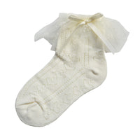 靴下 キッズ レース チュール フォーマル ネコポス