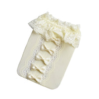 キッズ 靴下 レース リボン 女の子 地雷系 ネコポス