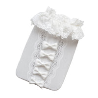 キッズ 靴下 レース リボン 女の子 地雷系 ネコポス