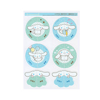 絵合わせシール 左右シール 上履き 上靴 うわばき うわぐつ 履き間違え防止 サンリオ シナモン キティ マイメロディ ネコポス