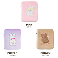 タブレットケース 11インチ 10インチ もこもこ ネコポス