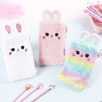 ペンケース 筆箱 うさぎ パステル 筆記用具 ネコポス