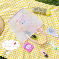 キッズ プールバッグ 大容量 ビニールバッグ ビーチバッグ 夏 ネコポス