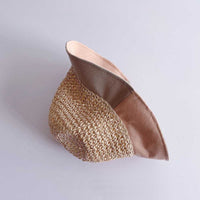 麦わら帽子 デザイン キッズ ストローハット バイカラー 子ども 子供 女の子 UV対策 夏 ネコポス