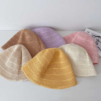 麦わら帽子 シンプル キッズ ストローハット 無地 子ども 子供 女の子 男の子 UV対策 夏 ネコポス