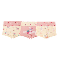 下着 パンツ 3枚セット キッズ 子ども 股上深め 女の子 ネコポス