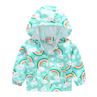 ウインドブレーカー キッズ 長袖 女の子 フード付き 軽量 防風 薄手 UV対策 子供服 コンパクト 上着 ネコポス