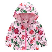 ウインドブレーカー キッズ 長袖 女の子 フード付き 軽量 防風 薄手 UV対策 子供服 コンパクト 上着 ネコポス