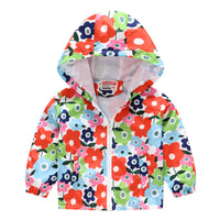 ウインドブレーカー キッズ 長袖 女の子 フード付き 軽量 防風 薄手 UV対策 子供服 コンパクト 上着 ネコポス