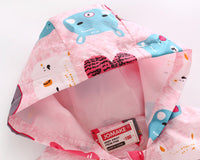 ウインドブレーカー キッズ 長袖 女の子 羽織り 花柄 軽量 ネコポス