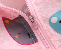 ウインドブレーカー キッズ 長袖 女の子 羽織り 花柄 軽量 ネコポス