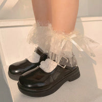 靴下 キッズ レース チュール フォーマル ネコポス