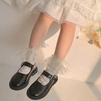 靴下 キッズ レース チュール フォーマル ネコポス