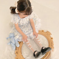 キッズ 靴下 レース リボン 女の子 地雷系 ネコポス