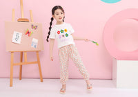 キッズ Tシャツ 花 フラワー 半袖 女の子 ネコポス