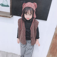 キッズ ボアベスト ネコポス