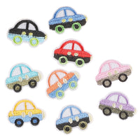 ワッペン 9枚セット 車 アイロン ネコポス