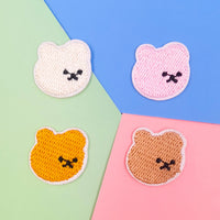 ワッペン 16枚セット アイロン 猫 犬 ねこ くま うさぎ ネコポス