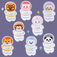 ワッペン 12枚セット アイロン 動物 宇宙飛行士 入園準備 入学準備 新入学 新入園 ネコポス