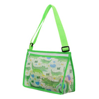 キッズ メッシュバッグ ショルダーバッグ 海水浴 潮干狩り 海 川 プール 砂遊び カバン 鞄 かばん ネコポス