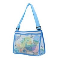 キッズ メッシュバッグ ショルダーバッグ 海水浴 潮干狩り 海 川 プール 砂遊び カバン 鞄 かばん ネコポス