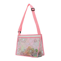 キッズ メッシュバッグ ショルダーバッグ 海水浴 潮干狩り 海 川 プール 砂遊び カバン 鞄 かばん ネコポス