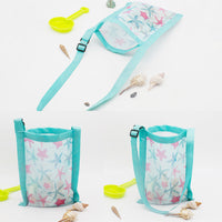 キッズ メッシュバッグ ショルダーバッグ 海水浴 潮干狩り 海 川 プール 砂遊び カバン 鞄 かばん ネコポス