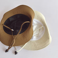 キッズ 帽子 男の子 女の子 50cm 52cm 54cm 熱中症対策 あご紐付き UV対策 ネコポス