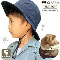 キッズ 帽子 男の子 女の子 50cm 52cm 54cm 熱中症対策 あご紐付き UV対策 ネコポス