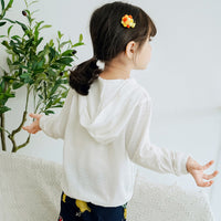 薄手パーカー キッズ UVパーカー カーディガン 羽織り ネコポス