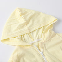 薄手パーカー キッズ UVパーカー カーディガン 羽織り ネコポス