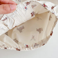 ウインドブレーカー ベビー キッズ クマ くま 総柄 ネコポス