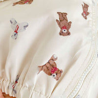 ウインドブレーカー ベビー キッズ クマ くま 総柄 ネコポス