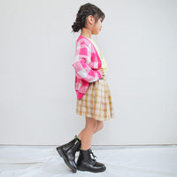 子供 ブーツ 女の子 ジュニア 袴 キッズ ショートブーツ レースアップ サイドジップ