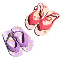 キッズ ビーチサンダル かかと付き 水陸両用 水遊び ゴム付き サンダル マリンシューズ ネコポス