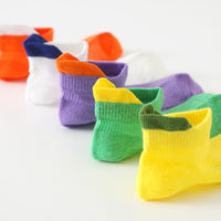 キッズ 靴下 5足セット メッシュ スポーティ くるぶし ソックス くつ下 夏用 ネコポス