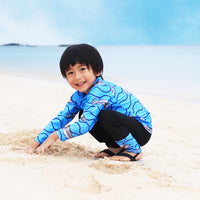 キッズ 水着 ラッシュガード 上下セット ネコポス