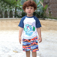 キッズ 水着 男の子 ハーフパンツ サーフパンツ 水陸両用 短パン ネコポス