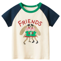 キッズ Tシャツ アメカジ ラグラン 半袖 男の子 女の子 子供服 ネコポス