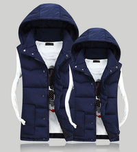 メンズ アウター 中綿ダウンベスト