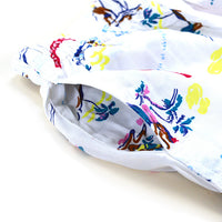 【在庫処分】キッズ ハーフパンツ 短パン 半ズボン アロハ柄 男の子 女の子 ボトムス ズボン 子供服 ネコポス