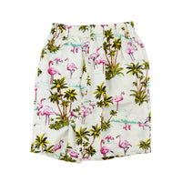 【在庫処分】キッズ ハーフパンツ 短パン 半ズボン アロハ柄 男の子 女の子 ボトムス ズボン 子供服 ネコポス
