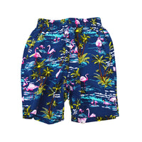 【在庫処分】キッズ ハーフパンツ 短パン 半ズボン アロハ柄 男の子 女の子 ボトムス ズボン 子供服 ネコポス