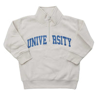 ハーフジップ 裏起毛トレーナー キッズ 長袖 ネコポス