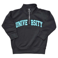 ハーフジップ 裏起毛トレーナー キッズ 長袖 ネコポス