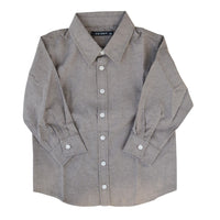 キッズ シャツ 長袖 トップス 羽織り ワイシャツ Yシャツ 無地 ストライプ 子ども 男の子 女の子 ネコポス