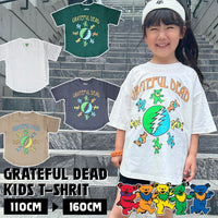 グレイトフルデッド ベア キッズ Tシャツ 半袖 トップス オーバーサイズ 子ども ネコポス