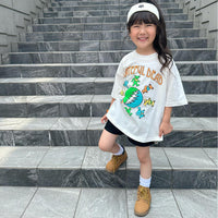 グレイトフルデッド ベア キッズ Tシャツ 半袖 トップス オーバーサイズ 子ども ネコポス