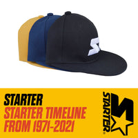 STARTER スターター キッズ キャップ 帽子 ストリート ローキャップ フラットキャップ スポーティ