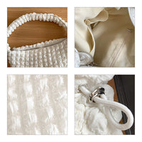 ポップコーンバッグ バッグ ぽこぽこ ショルダーA4サイズ 内ポケット ネコポス